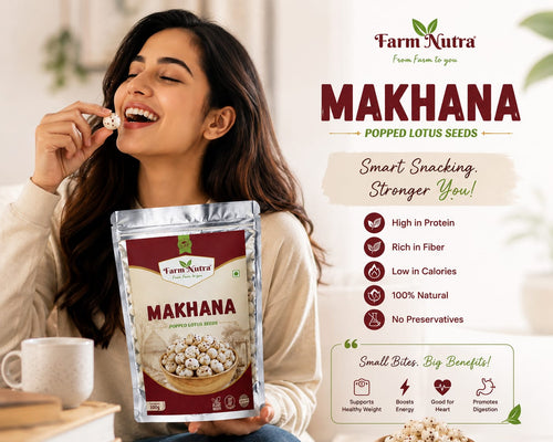 FarmNutra Premium Makhana 100g pack of 2